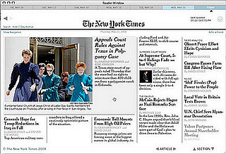 Mac Users: Get the NY Times Reader For Free!
